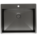 Кухонная мойка Reflexion Iseo RX2260BL оружейная сталь