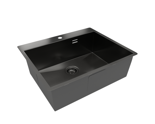 Кухонная мойка Reflexion Iseo RX2260BL оружейная сталь