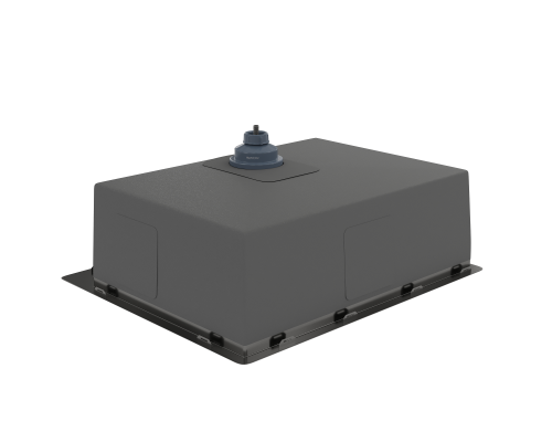 Кухонная мойка Reflexion Iseo RX2260BL оружейная сталь