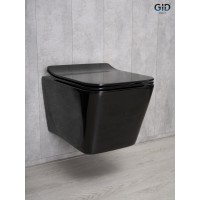 Подвесной унитаз Gid Tr2144BL