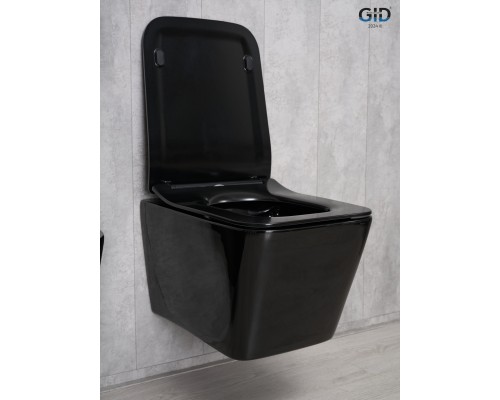 Подвесной унитаз Gid Tr2144BL