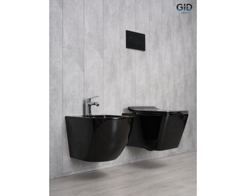 Подвесной унитаз Gid Tr2144BL