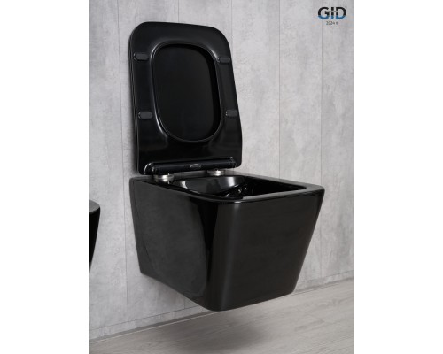 Подвесной унитаз Gid Tr2144BL