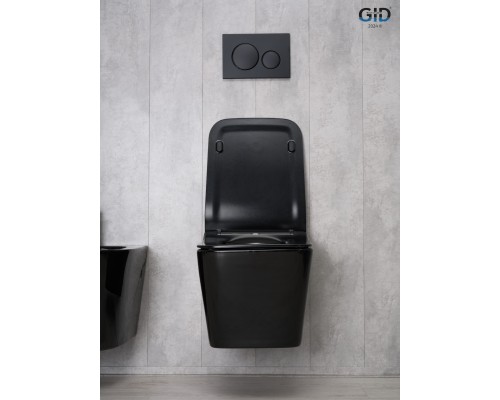 Подвесной унитаз Gid Tr2144BL