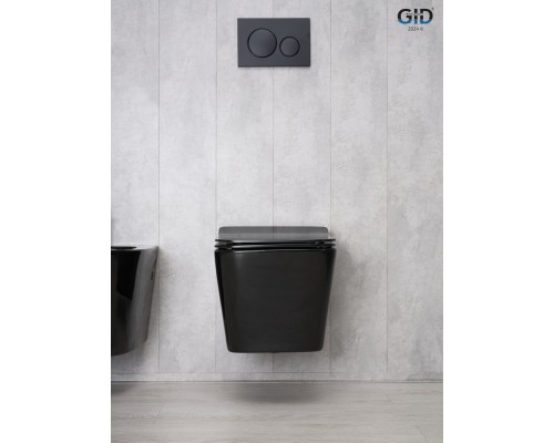 Подвесной унитаз Gid Tr2144BL
