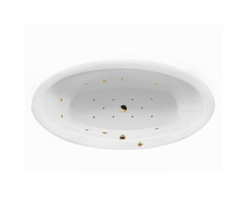 Ванна гидромассажная EXCELLENT Lumina 190x95 ULTRA NANO золото