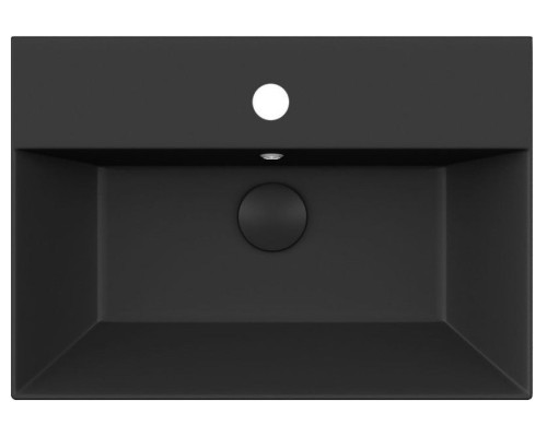 Раковина ISVEA SistemaZ Frame накладная 600x420x132 черный матовый 10SF50060SV-2N