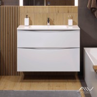 Тумба под раковину Alavann Tess 100 белая