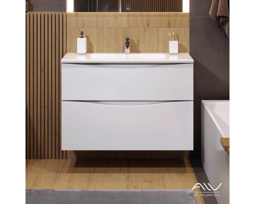 Тумба под раковину Alavann Tess 100 белая