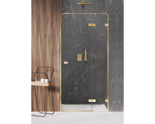 Дверь в нишу NEW TRENDY AVEXA GOLD SHINE P 90x200 EXK-1633 золото