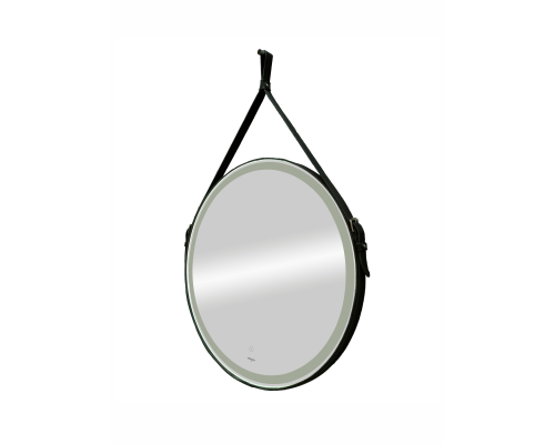 Зеркало Reflection Skin с подсветкой, сенсором, на ремне из натуральной кожи