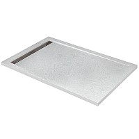 Поддон литой из искусственного мрамора Cezares TRAY-AS-AH-120/80-30-W