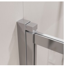 Шторка на ванну Cezares Slider 80 SLIDER-VF-11-80/150-C-Cr профиль Хром стекло прозрачное