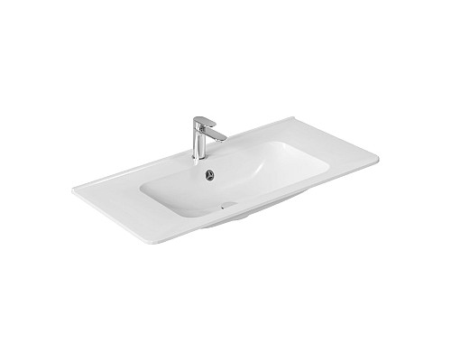 Раковина Vincea VCB-2VP1000W из искусственного камня белый Раковина Vincea VCB-2VP1000W из искусственного камня белый