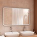 Зеркало Континент Bliss 1200х800 с подсветкой с сенсорным выключателем с увеличительным зеркалом с подогревом с часами