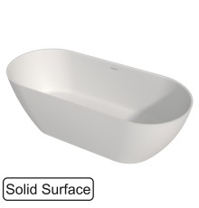 Ванна из искусственного камня Whitecross Tawna 165x80 белый матовый