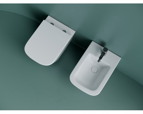 Подвесное биде Ceramicanova Union белый