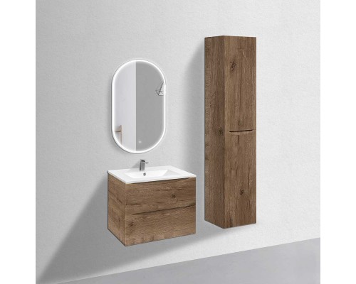 База под керамическую раковину Vincea Mia 700 подвесная 2 ящика Soft close V.Oak