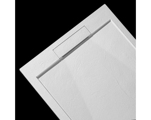 Поддон для душа из искусственного камня Vincea VST-4SR1012G 1200x1000x25 серый