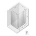 Душевое ограждение NEW TRENDY EVENTA PLUS R 130x80x200 хром