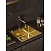 Смеситель для кухни Alveus Zina Monarch Gold 1136509 Черный Золото