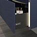 Тумба с раковиной Black&White U945.800 синий матовый