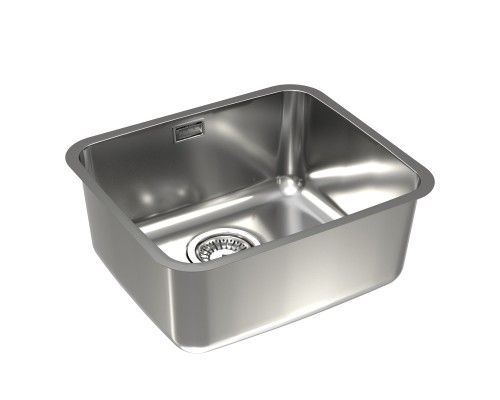 Кухонная мойка Alveus Luno 20 1128740 нержавеющая сталь в комплекте с сифоном