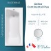 Ванна чугунная Delice Continental PLUS 100х70
