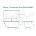 Ванна чугунная Delice Continental PLUS 100х70