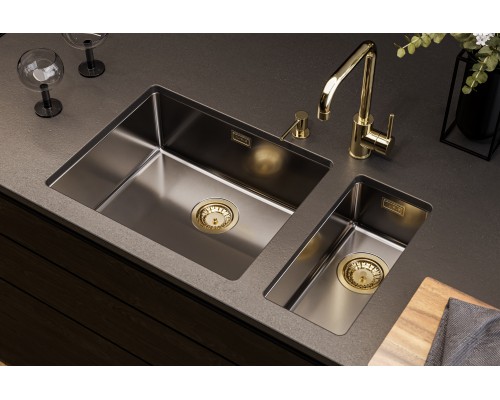 Кухонная мойка Alveus Monarch Kombino 50 1122673 серая в комплекте с выпуском