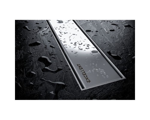 Душевой трап EXCELLENT Stilio 70 решетка декоративная хром