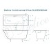 Ванна чугунная Delice Continental PLUS 170х70 с отверстиями под ручки