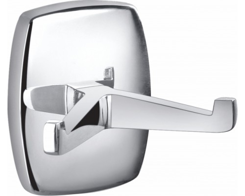 Двойной крючок для ванной Wonzon&Woghand, Хром