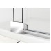 Душевая дверь Vincea Extra 1000x1100 черный стекло тонированное