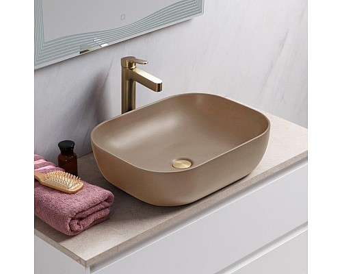 Раковина-чаша BelBagno 50 BB1302-H316 Бежевая матовая Раковина-чаша BelBagno 50 BB1302-H316 Бежевая матовая