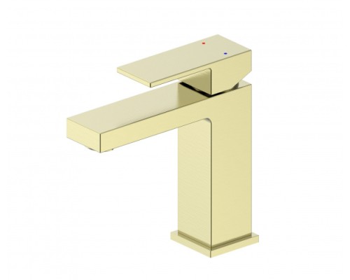 Смеситель для раковины Wonzon&Woghand, Брашированное золото