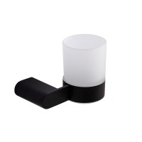 Стакан для зубных щеток Cezares Stylus STYLUS-TUMS-NOP Черный матовый