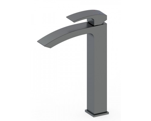 Смеситель для раковины высокий Wonzon&Woghand, Темный графит