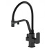 Смеситель для кухни с гибким изливом и подключением фильтра Wonzon&Woghand, Черный матовый