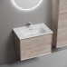 Тумба под раковину подвесная Sancos Marmi 2.0 69х44 с доводчиками, дуб галифакс, MR2.070EG