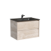 Тумба под раковину подвесная Sancos Marmi 2.0 69х44 с доводчиками, дуб галифакс, MR2.070EG