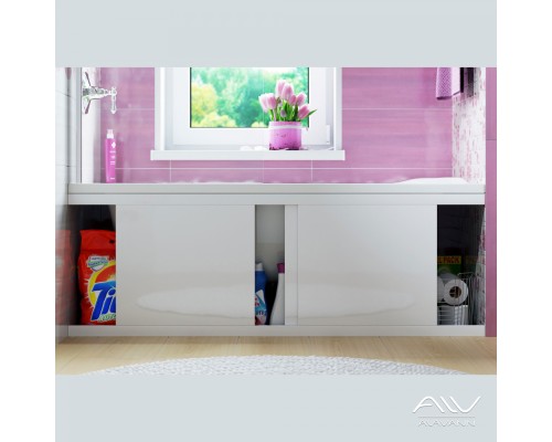 Экран под ванну Alavann Crystal 150 см раздвижной