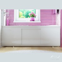 Экран под ванну Alavann Crystal 150 см раздвижной