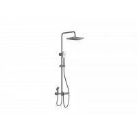 Душевая система с термостатом Wonzon&Woghand, Темный графит