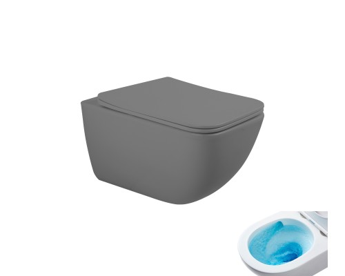 Подвесной унитаз Gid Tr2143TF-Dgm