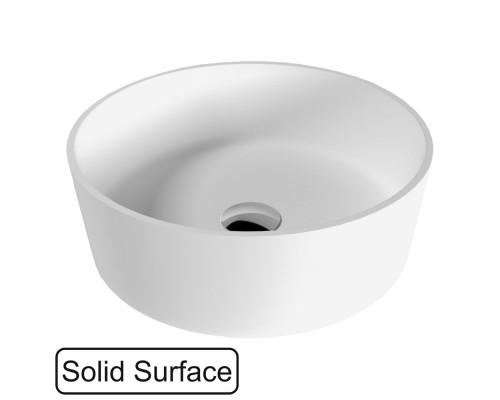 Раковина накладная Whitecross Agate белый матовый