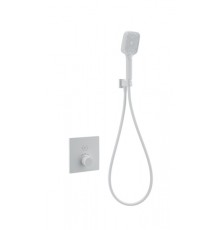 Смеситель для душа с термостатом встраиваемый Wonzon&Woghand, Белый матовый