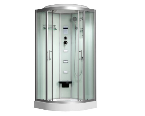 Душевая кабина Frank F606 угловая 100x100 см
