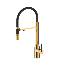 Смеситель для кухни Paulmark Magneto One Ma213188-BG Брашированное золото