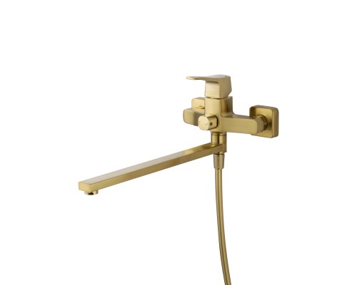 Смеситель для ванны Wonzon&Woghand FLEX, Брашированное золото WW-639906-BG